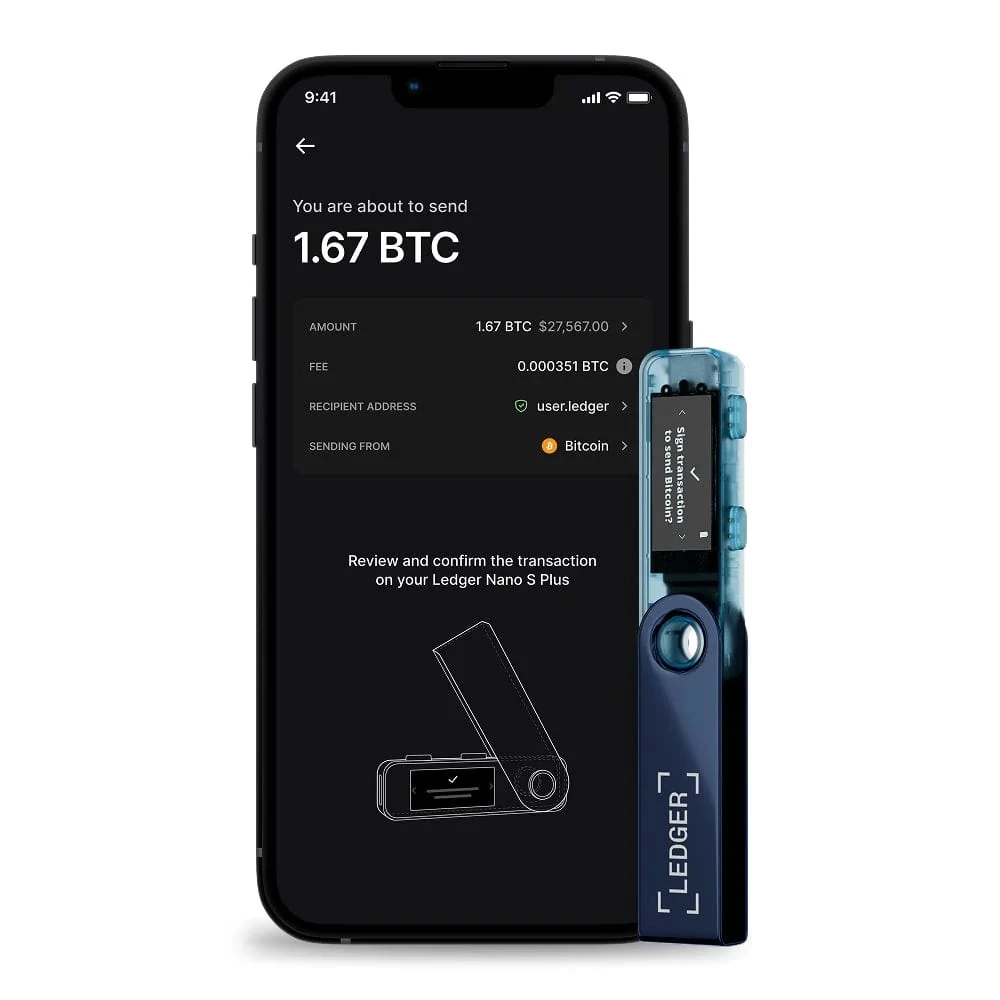 Ledger Nano X旗舰硬件钱包产品图